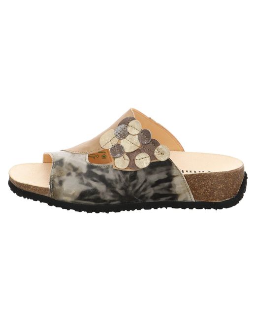 Think! Brown Pantolette Mizzi