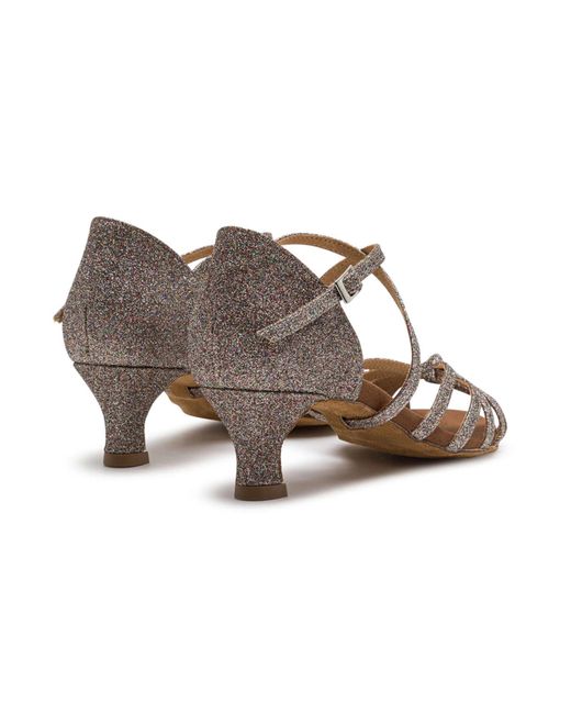 Dancing Queen Brown Riemensandale Grace Radiance Tanzschuhe