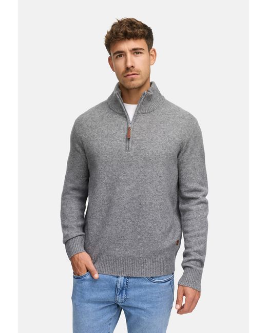 INDICODE Pullover Intrax in Gray für Herren