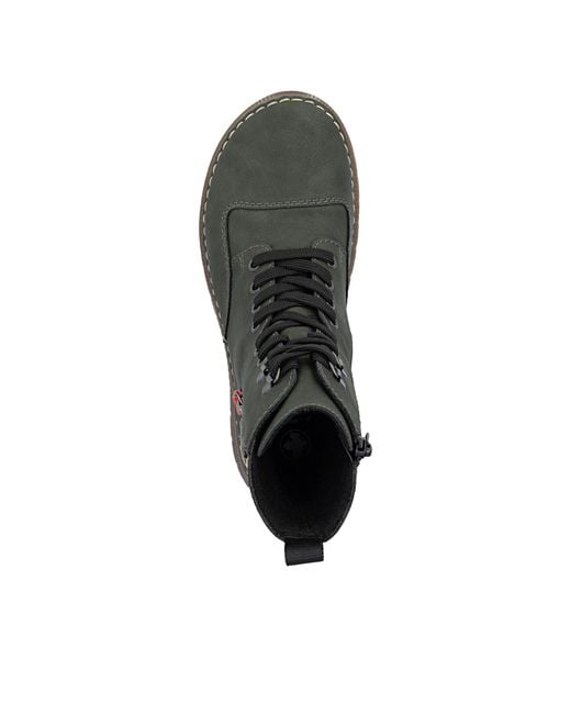 Rieker Black Schnürstiefelette