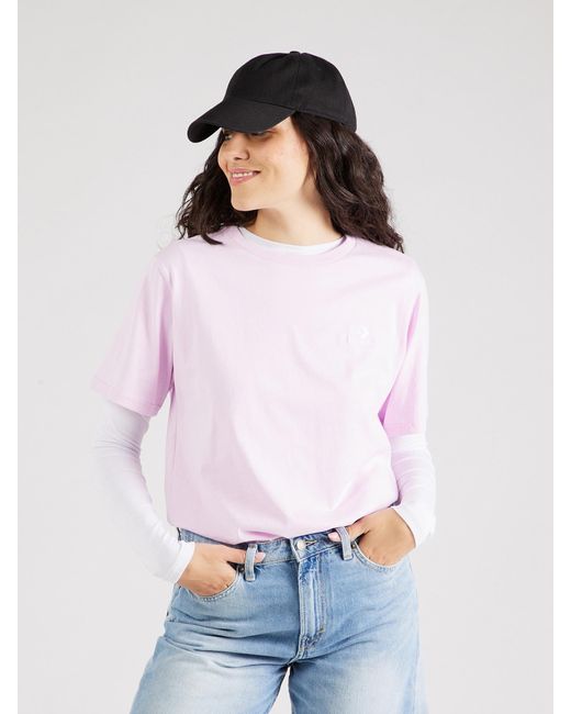 Converse T-shirt 'go-to' in Pink für Herren