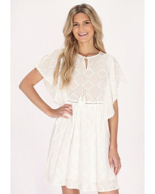 Usha FESTIVAL White Sommerkleid