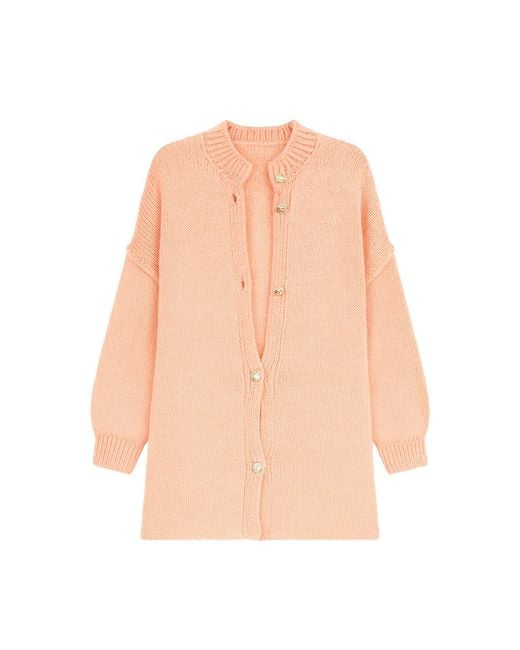Elara White Strickjacke