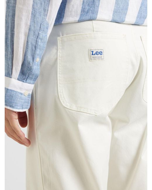 Lee Jeans Hose in White für Herren