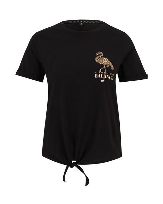 ONLY Black T-Shirt 'Onldora'