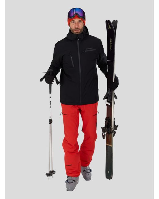 Fundango Lange Skihose Teak in Red für Herren