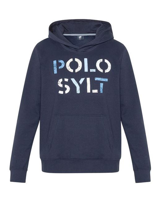 Polo Sylt Sweatshirt Basic in Blue für Herren