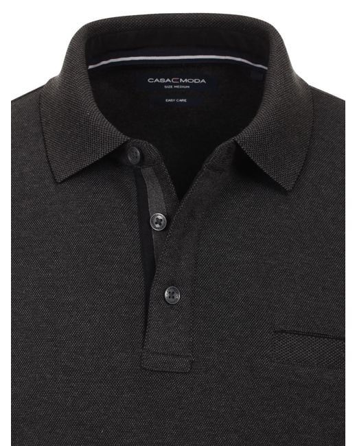 CASA MODA Shirt Basic in Red für Herren