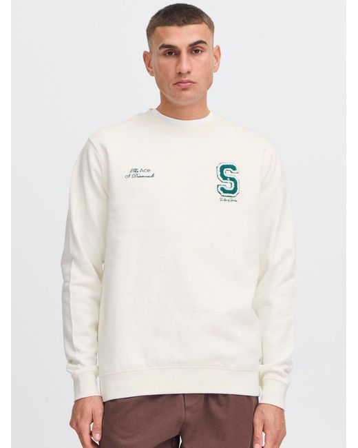 Solid Sweater Sdridley in Natural für Herren