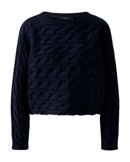 Ouí Blue Pullover
