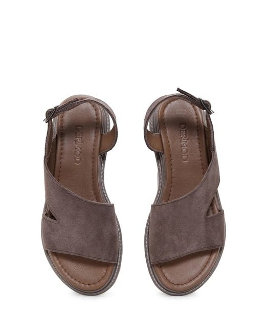 Derimod Brown Sandale