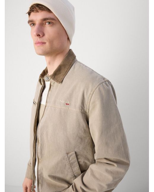 Schott Nyc Jacke in Natural für Herren