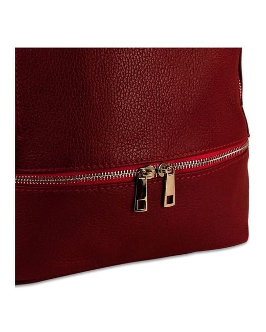 Toscanio Red Rucksack