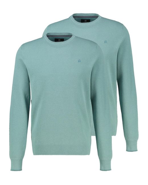 Lerros Pullover Basic in Blue für Herren