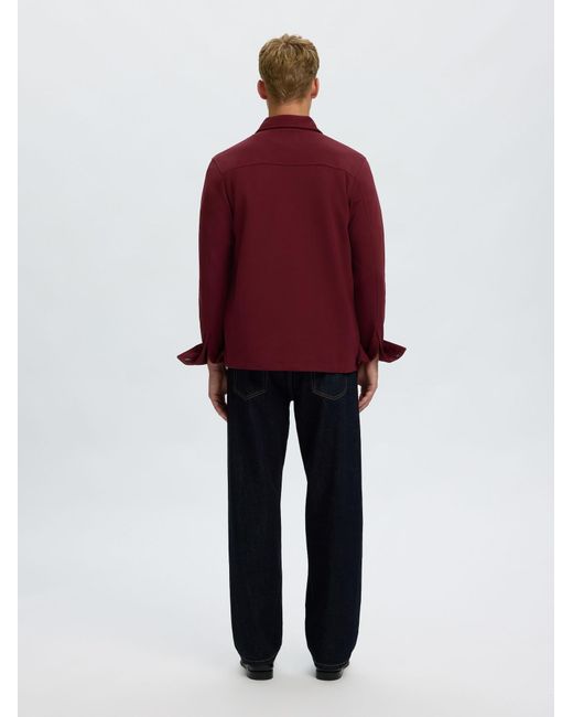 SELECTED Hemd in Red für Herren