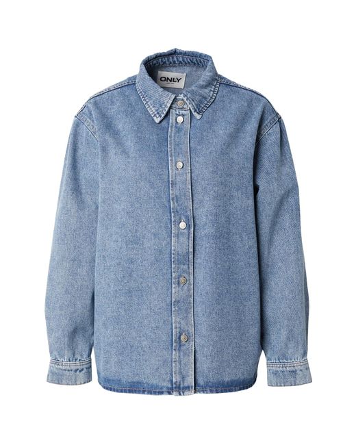 ONLY Blue Bluse 'Onltanya'