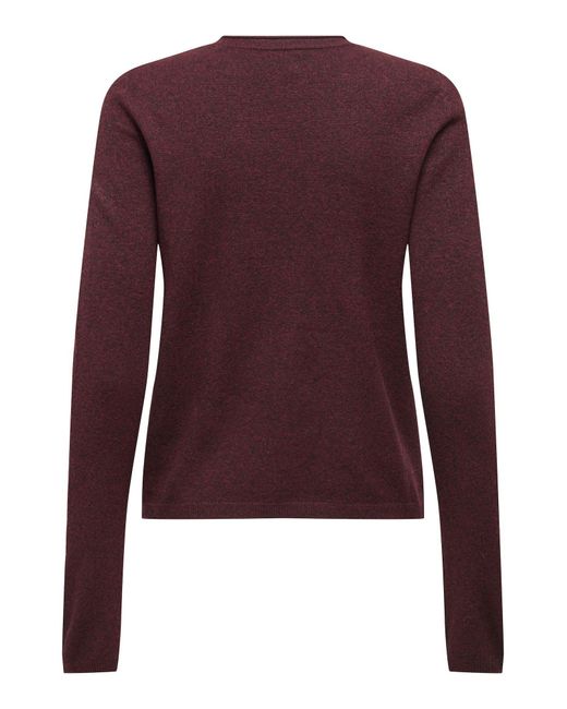 ONLY Purple Pullover Onlloyal