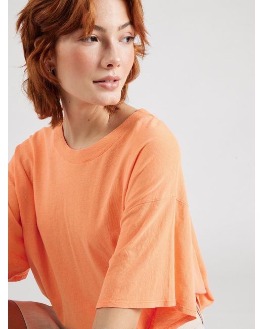 American Vintage Orange T-shirt 'lopintale'