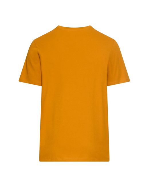 Camel Active T-Shirt Aus Reiner Baumwolle in Yellow für Herren