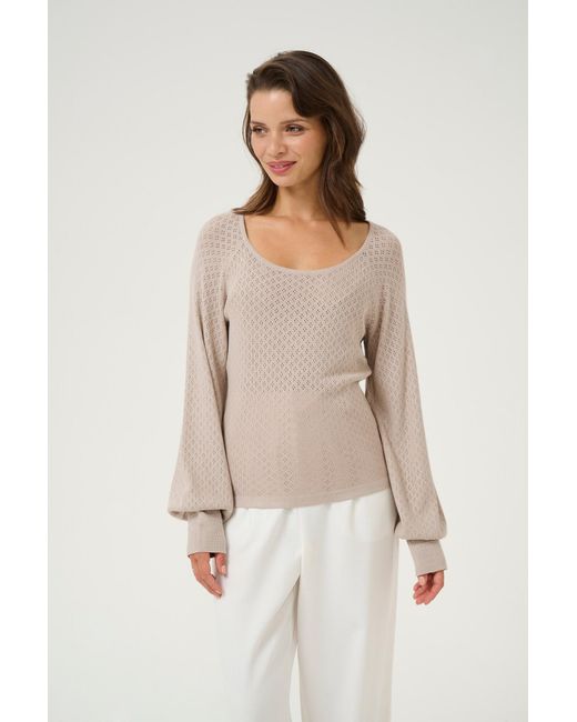 Kaffe Natural Pullover Sofy