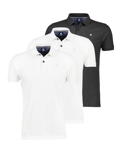Lerros Shirt Basic in Black für Herren