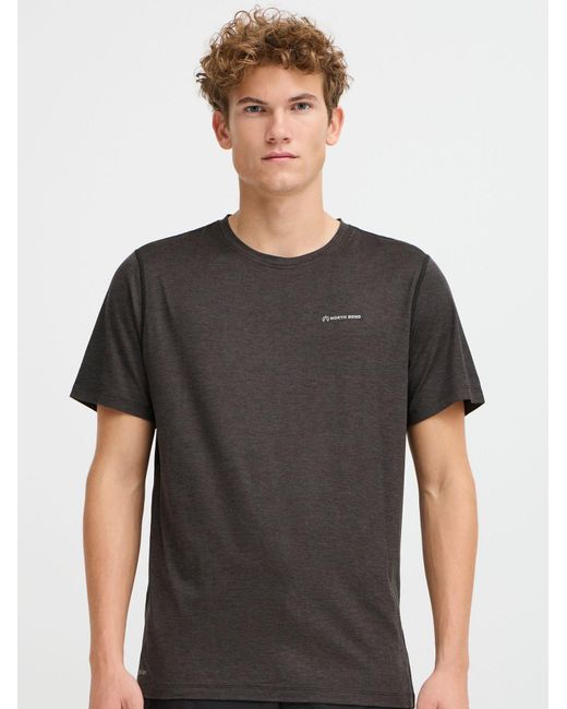 North Bend Funktionsshirt Nbadrian M in Black für Herren