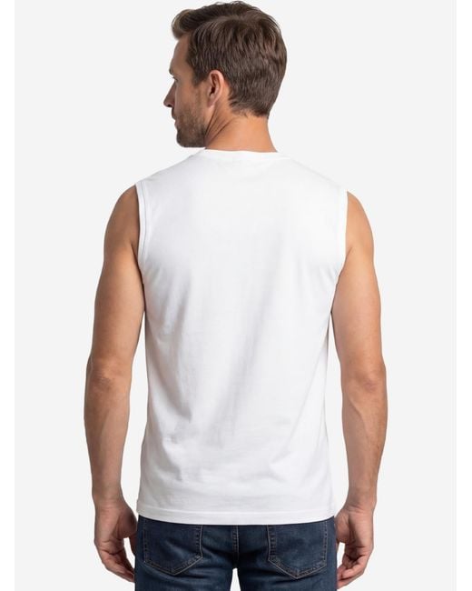 RAGMAN Unterhemd Basic in White für Herren
