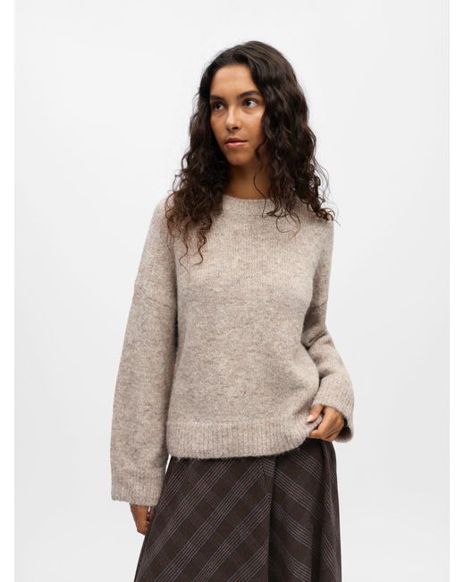 Object Natural Pullover Objsaggia