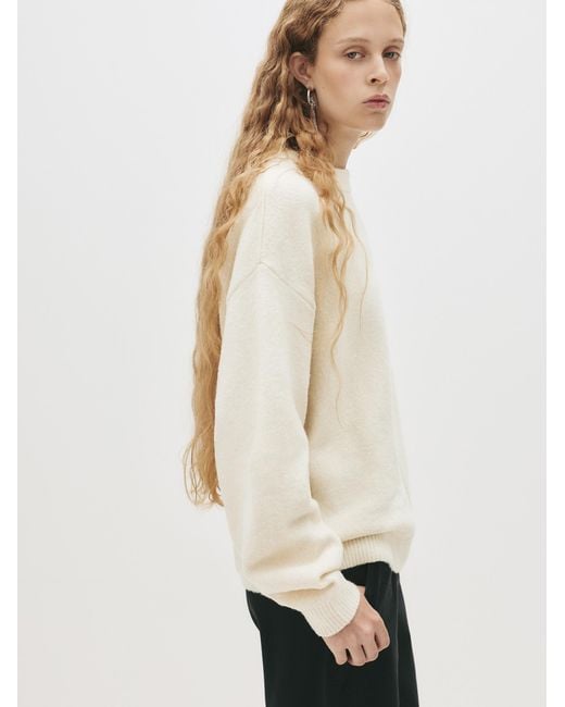 Pull&Bear White Pullover