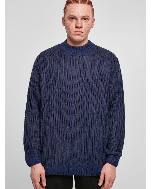 Urban Classics Pullover in Blue für Herren
