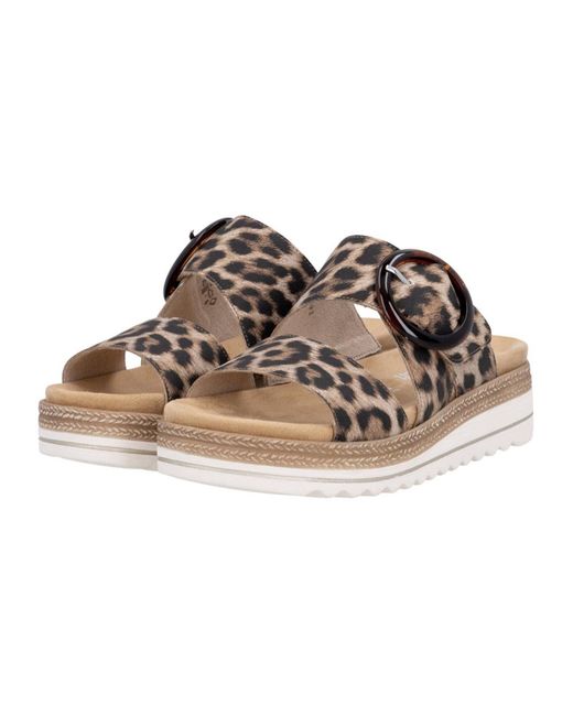 Remonte Brown Pantolette Basic