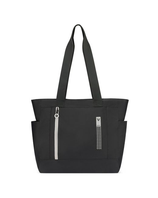 Roncato Black Shopper Compact Neon