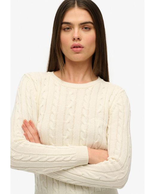 Superdry & Co White Pullover Essential