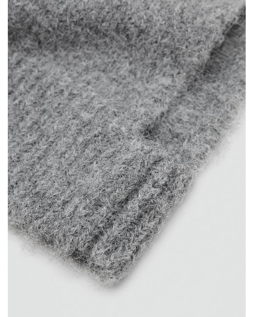 Mango Mütze Ava in Gray für Herren