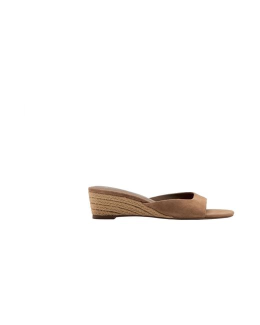 Mango White Pantolette Bimba