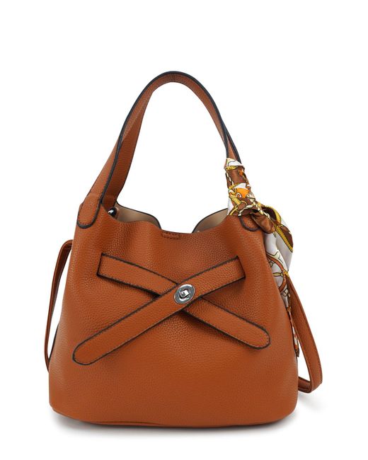 HARPA Brown Handtasche Malu