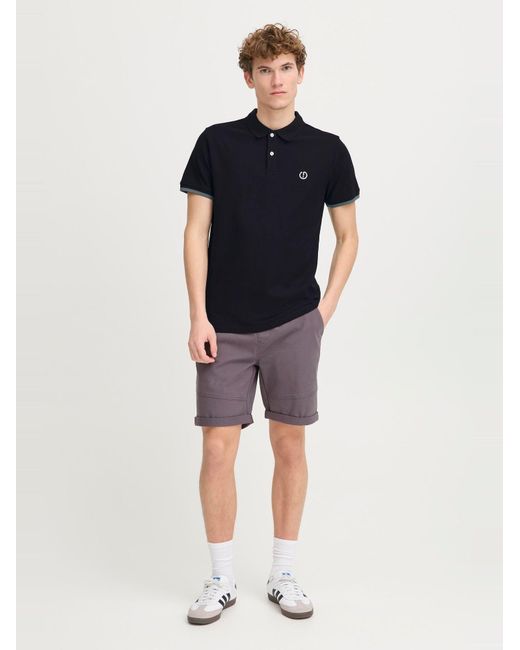 Solid Shirt Benjamin in Black für Herren