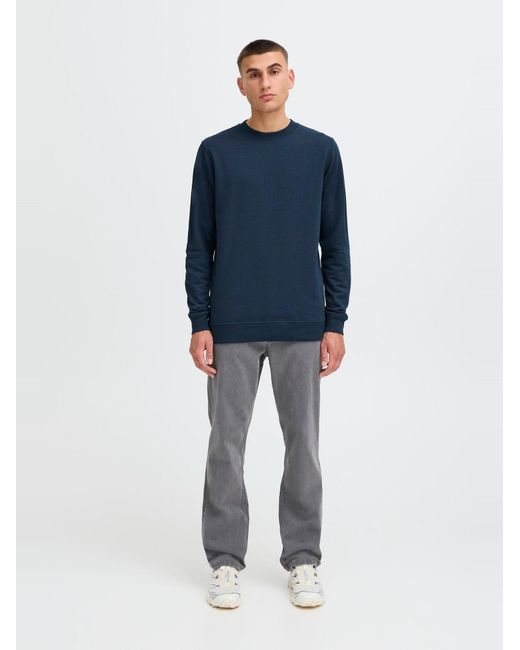 Solid Pullover Sdaula in Blue für Herren