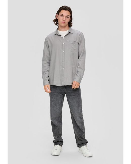 QS Hemd in Gray für Herren