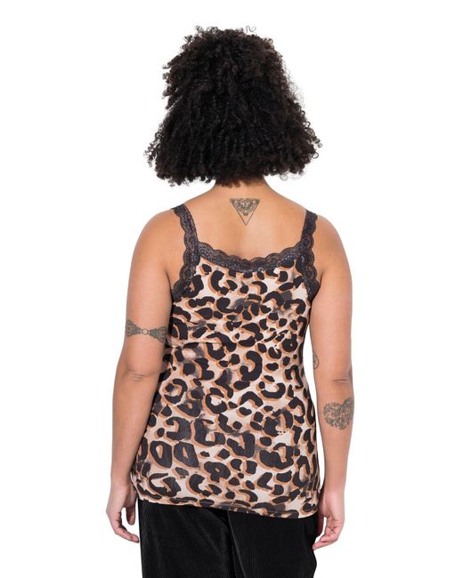 MIAMODA Brown Top