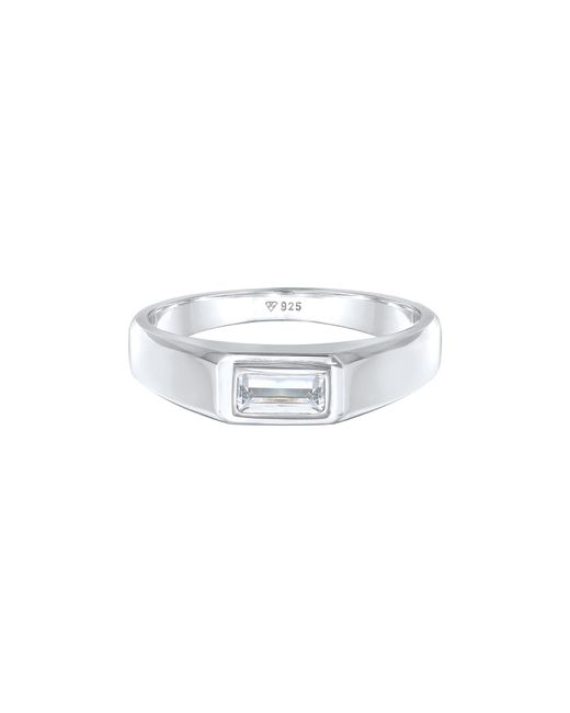 Kuzzoi Ring in Metallic für Herren