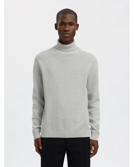 SELECTED Pullover Slhdane in Gray für Herren