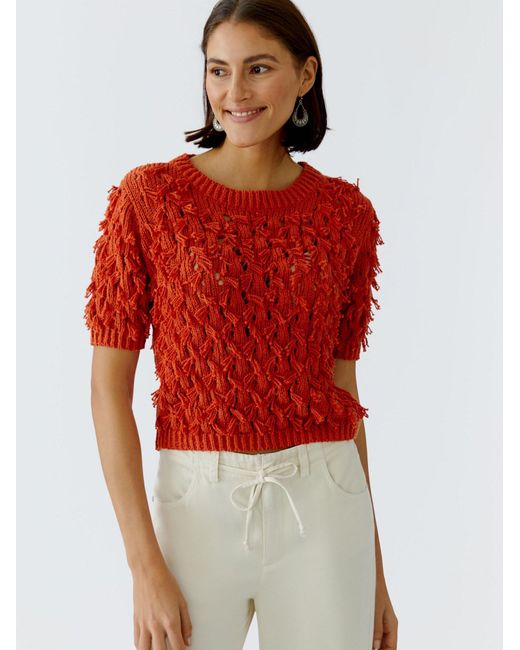 Ouí Red Pullover