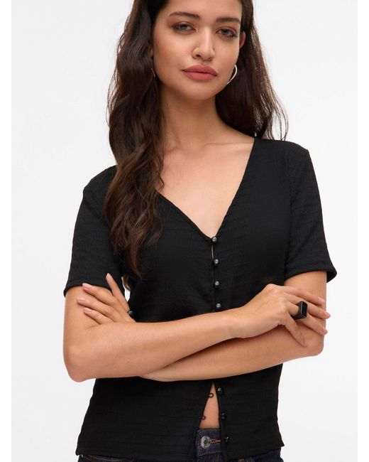 Vero Moda Black Bluse 'Vmmikka'