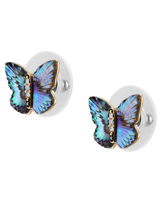 Fossil Blue Ohrringe