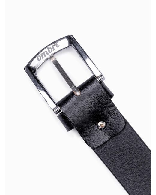 Ombre Gürtel in Black für Herren