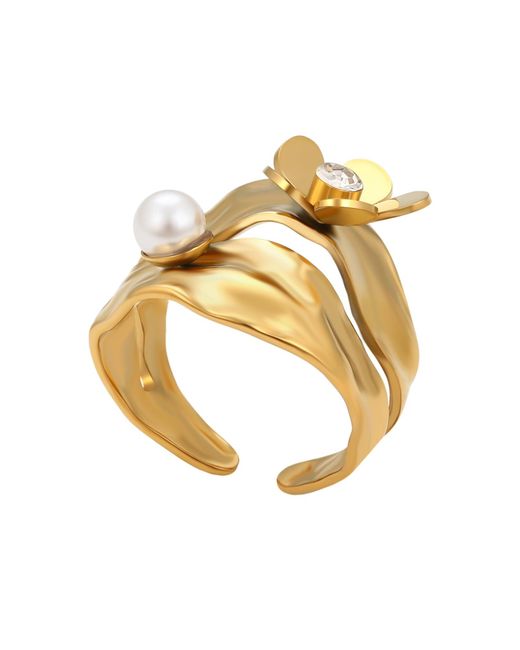 faina Metallic Ring