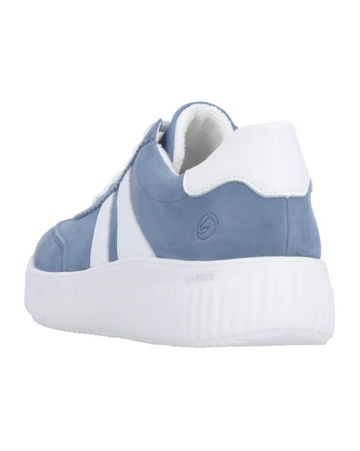 Remonte Blue Sneaker Low Basic