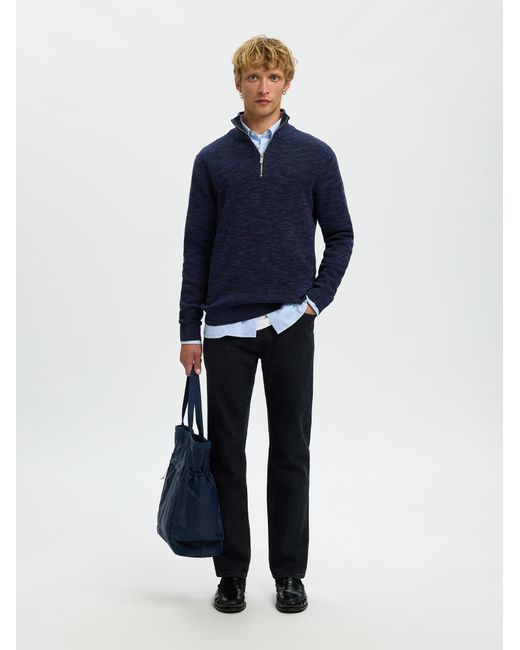 SELECTED Pullover Slhdane in Blue für Herren