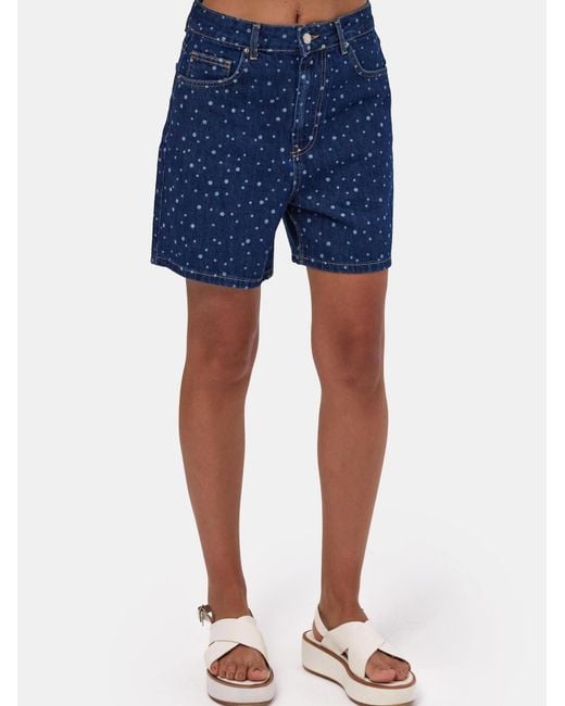 its basic Blue Its Basic Jeans Polka Mini Denim Short